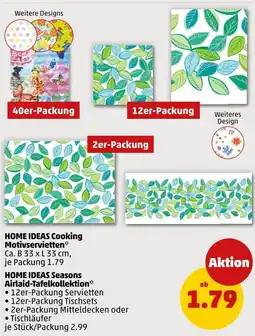 PENNY Home ideas cooking motivservietten Angebot