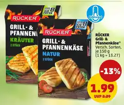 PENNY Rücker grill- & pfannenkäse Angebot