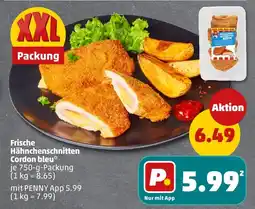 PENNY Frische hähnchenschnitten cordon bleu Angebot