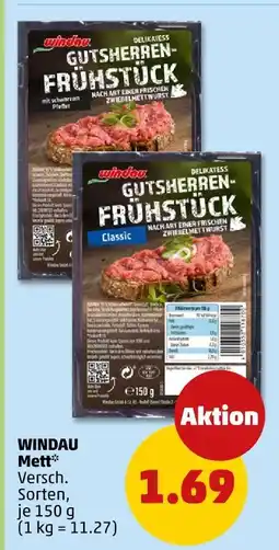 PENNY Windau mett Angebot