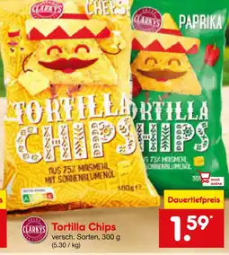 Netto Marken-Discount Clarkys tortilla chips cheese Angebot