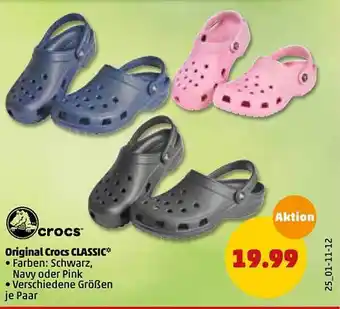 PENNY Crocs Original Crocs Classic Angebot