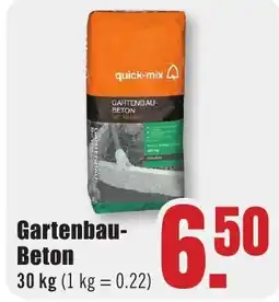 B1 Discount Baumarkt Gartenbau- Beton Angebot