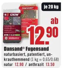 B1 Discount Baumarkt Dansand Fugensand Angebot