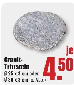 B1 Discount Baumarkt Granit- Trittstein Angebot