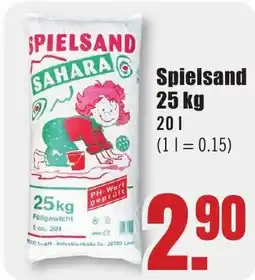 B1 Discount Baumarkt SPIELSAND SAHARA Angebot