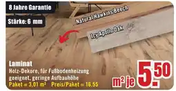 B1 Discount Baumarkt Laminat Angebot
