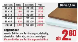 B1 Discount Baumarkt Regalboden Angebot