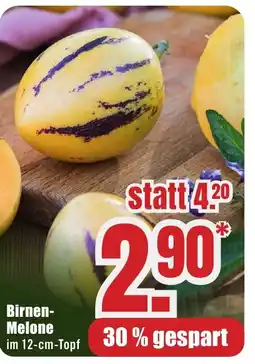 B1 Discount Baumarkt Birnen- Melone Angebot