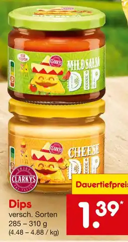 Netto Marken-Discount Clarky's mild salsa dip Angebot