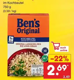 Netto Marken-Discount Ben's original original-langkorn-reis Angebot