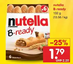 Netto Marken-Discount Ferrero nutella b-ready Angebot