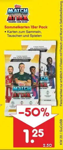 Netto Marken-Discount Topps match attax trading card game Angebot