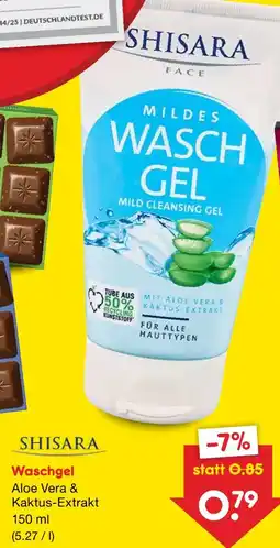 Netto Marken-Discount Shisara mildes waschgel Angebot