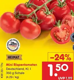 Netto Marken-Discount Heimat mini rispentomaten Angebot