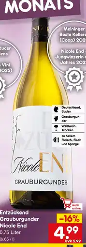 Netto Marken-Discount Nicole end entzückend grauburgunder Angebot