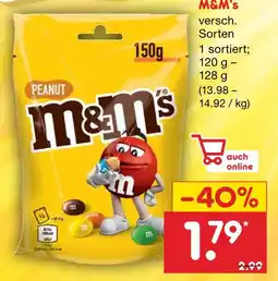 Netto Marken-Discount M&m's peanut Angebot