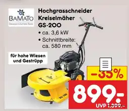 Netto Marken-Discount Bamato hochgrasschneider kreiselmäher gs-200 Angebot