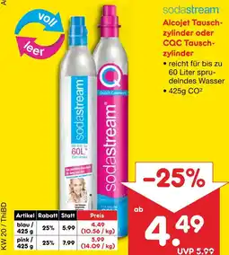 Netto Marken-Discount Sodastream alcojet tauschzylinder Angebot