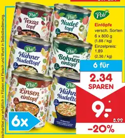 Netto Marken-Discount Poté texas topf Angebot