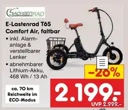 Netto Marken-Discount Sachsenrad e-lastenrad t6s comfort air, faltbar Angebot