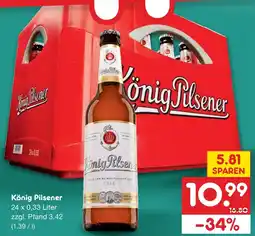 Netto Marken-Discount König pilsener könig pilsener Angebot