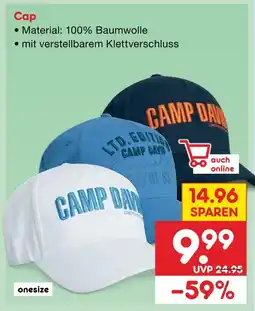 Netto Marken-Discount Camp david cap Angebot