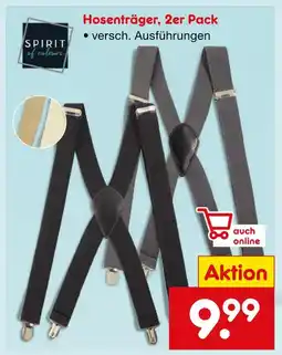 Netto Marken-Discount Spirit of colours hosenträger, 2er pack Angebot