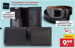 Netto Marken-Discount Spirit of colours ledergeldbörse Angebot