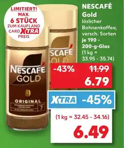 Kaufland NESCAFÉ Gold Angebot