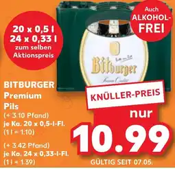 Kaufland BITBURGER Premium Pils Angebot