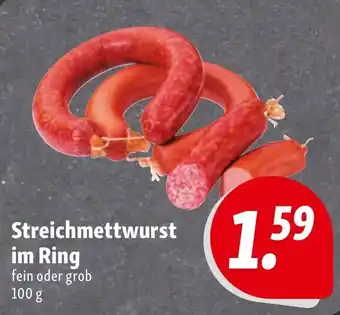 Nah & Frisch Streichmettwurst im Ring Angebot
