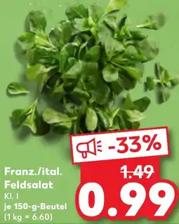 Kaufland Franz./ital. Feldsalat Angebot