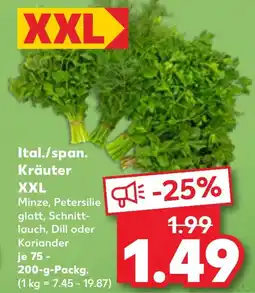 Kaufland Ital./span. Kräuter XXL Angebot