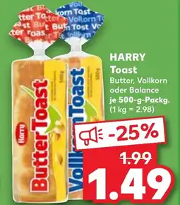 Kaufland Harry Toast Angebot