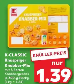 Kaufland K-classic knuspriger knabber-mix Angebot