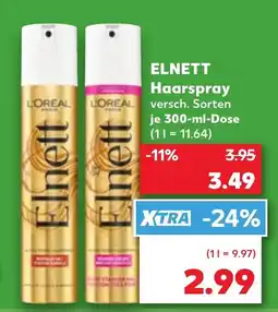 Kaufland ELNETT Haarspray Angebot