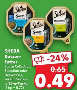 Kaufland SHEBA Katzenfutter Angebot