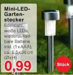 Jawoll Mini-LED Gartenstecker Angebot