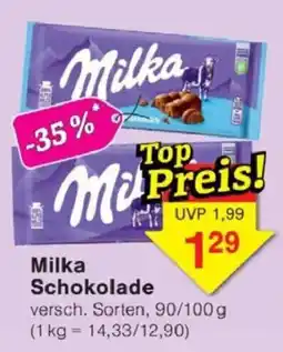 Jawoll Milka Schokolade Angebot