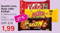 Jawoll Nestlé Lion, Nuts oder KitKat Angebot