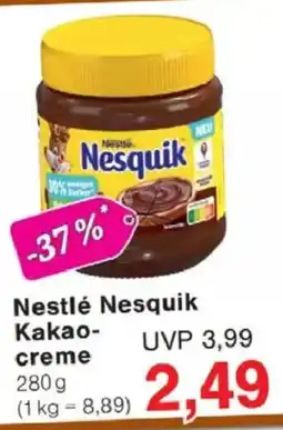Jawoll Nestlé Nesquik Kakaocreme Angebot