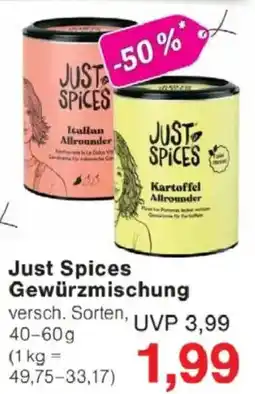 Jawoll Just Spices Gewürzmischung Angebot