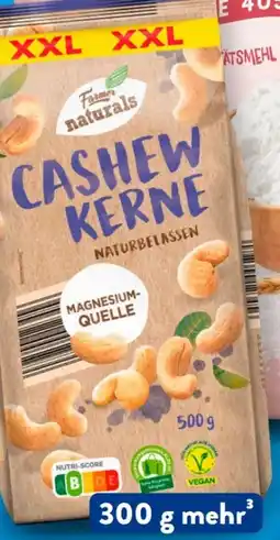 Aldi Süd Farmer naturals Cashewkerne XXL Vegan Angebot