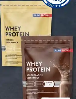Aldi Süd Aldi Sports Whey-Protein Angebot