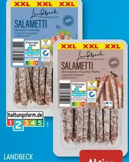 Aldi Süd Landbeck Salametti Minisalamis XXL Angebot