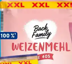 Aldi Süd Back Family Weizenmehl XXL Angebot