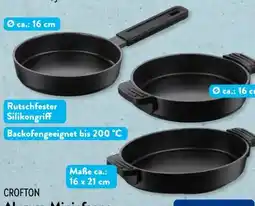 Aldi Süd Crofton Aluguss-Minipfanne Angebot