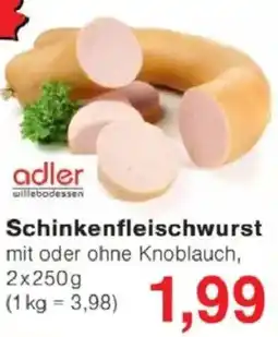 Jawoll adler Schinkenfleischwurst Angebot