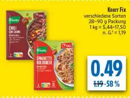 diska Knorr Fix Angebot